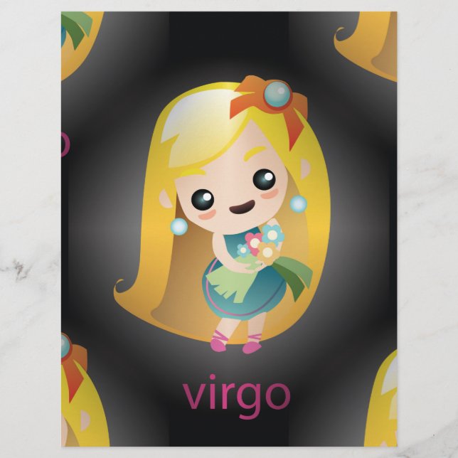 Papier virgo kawaii (Devant)