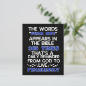 Papier Vis sans peur (Debout devant)