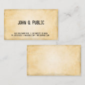  papier visitekaartje (Voorkant / Achterkant)