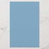 Papier Vœux de douche de bébé garçon boho Kangourou Bleu  (Dos)