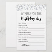 Papier Voeux pour le jeu Anniversaire Jour d'anniversaire (Devant / Derrière)