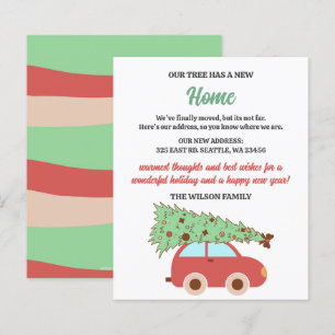 Papier Voiture Retro Super Arbre de Noël Nous avons Démén