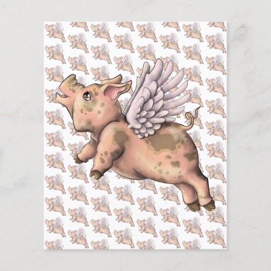 Papier Voler des cochons (Devant)