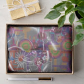 papier voor abstract en bloemen (Geschenk)