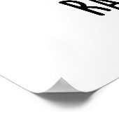 Papier voor afschilfering poster (Hoek)