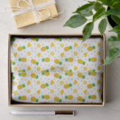 Papier voor ananassap met weefselwending (Geschenk)