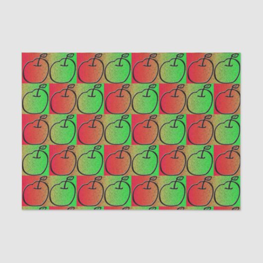 Papier voor appelweefsel (Voorkant)