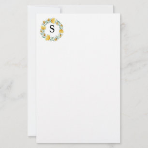 Papier voor bakkerij, geel, zwavel