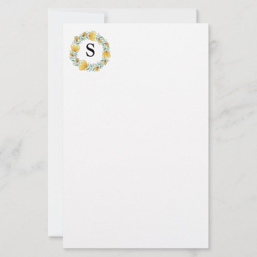 Papier voor bakkerij, geel, zwavel (Voorkant)