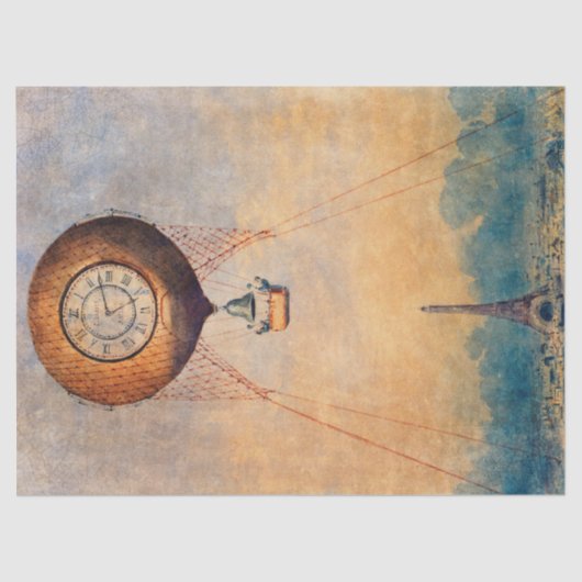 Papier voor ballonweefsel of ontkoppeling van Pari (Voorkant)