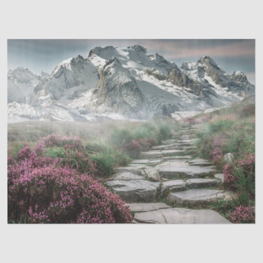 papier voor bergwandelpapier (Voorkant)