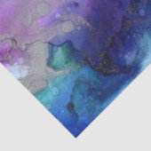 papier voor blauw en paars weefsel (Detail)