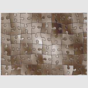 papier voor bruine puzzel