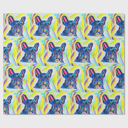 Papier voor bulgdog (Vlak)