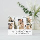 Papier voor Chic Collage Kerstfeestdag (Staand voorkant)