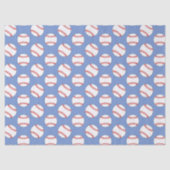 Papier voor de blauwe honkbalsport (Voorkant)