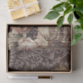  papier voor de ontkoppeling van crème en bruin pa (Geschenk)