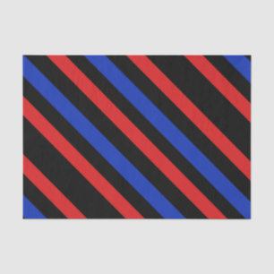 Papier voor de rode, zwarte en blauwe diagonaal va