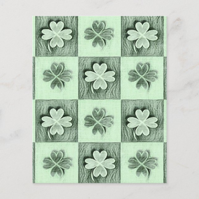  papier voor de schildpad van St. Patrick (Voorkant)