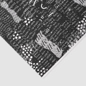 Papier voor de typografie, voor ontbinding of coll (Detail)