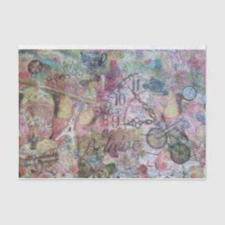 Papier voor decoratieve weefsels