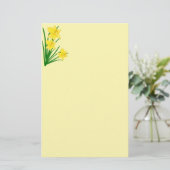 Papier voor deffodis (Staand voorkant)