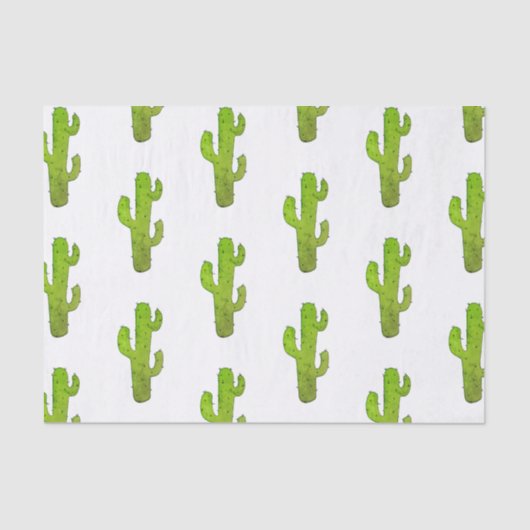 Papier voor drukweefsel van cactus (Voorkant)