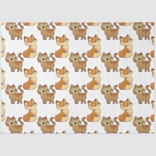 Papier voor echt dierlijk ontwerp (Voorkant)