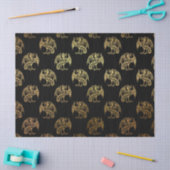 Papier voor goudzwart Fantasy Dragon (Craft)