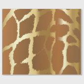 Papier voor grote Giraffe - Dierenafdrukken (Vlak)