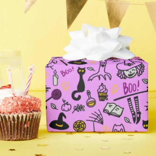 Papier voor Halloween. (Verjaardagsfeest)