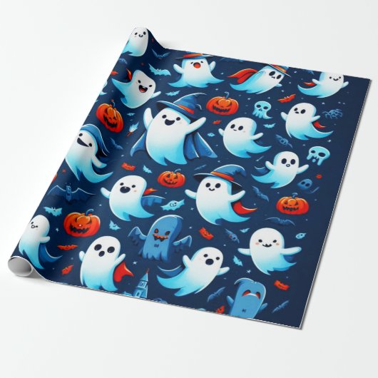 Papier voor Halloween (Uitgerold)