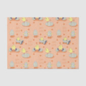Papier voor Happy Easter Little Chicks-weefsel (Voorkant)