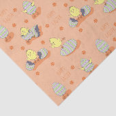 Papier voor Happy Easter Little Chicks-weefsel (Detail)