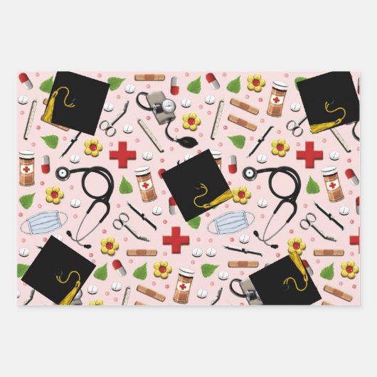 Papier voor het invullen van zure Afstuderen Inpakpapier Vel (Voorkant 3)