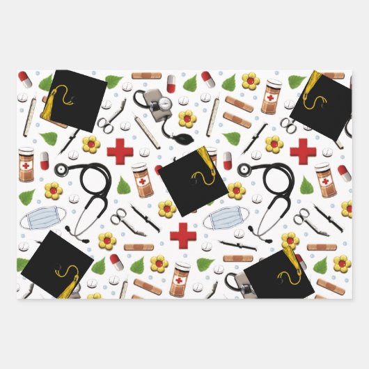 Papier voor het invullen van zure Afstuderen Inpakpapier Vel (Voorkant)