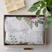  papier voor het kleuren van rode bloemen (Geschenk)