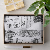  papier voor het loskoppelen van collage (Geschenk)