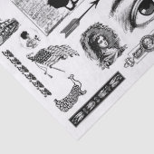 papier voor het loskoppelen van collage (Detail)