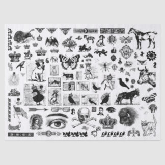 papier voor het loskoppelen van collage