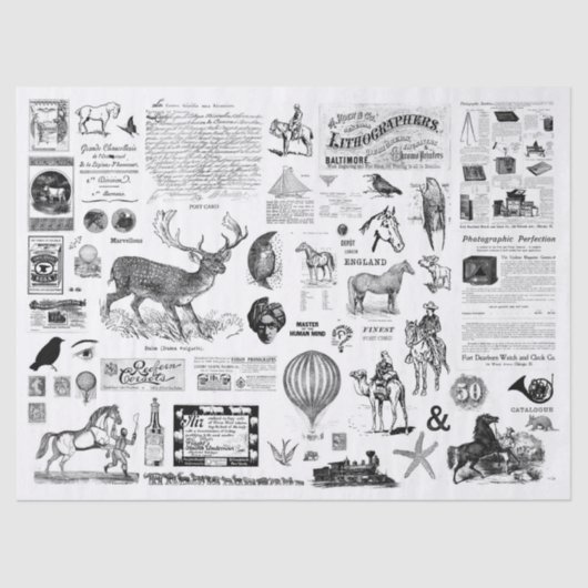  papier voor het loskoppelen van collage (Voorkant)