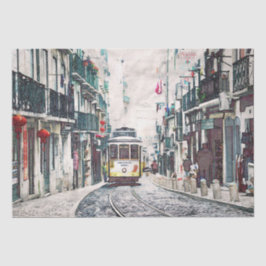 papier voor het loskoppelen van trolly's