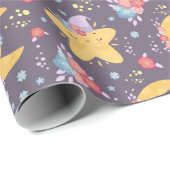 Papier voor het ompakken van moon en sterren (Rol Hoek)