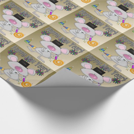 Papier voor het ompakken van muizen in het nieuwe (Hoek)