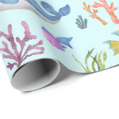 Papier voor het ompakken van onderwater, zeewater- (Rol Hoek)