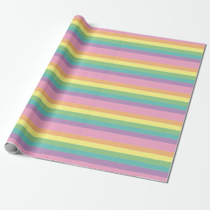 Papier voor het ompakken van regenboogstrips