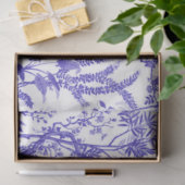 Papier voor het ontbinden van weefsel van blauwe v (Geschenk)