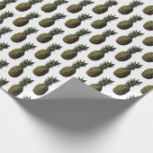 Papier voor het oppakken van ananascadeaus (Hoek)