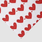 Papier voor het rode, rode hartritme (Detail)