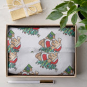 Papier voor het schetsen van kerstcadeautjes (Geschenk)